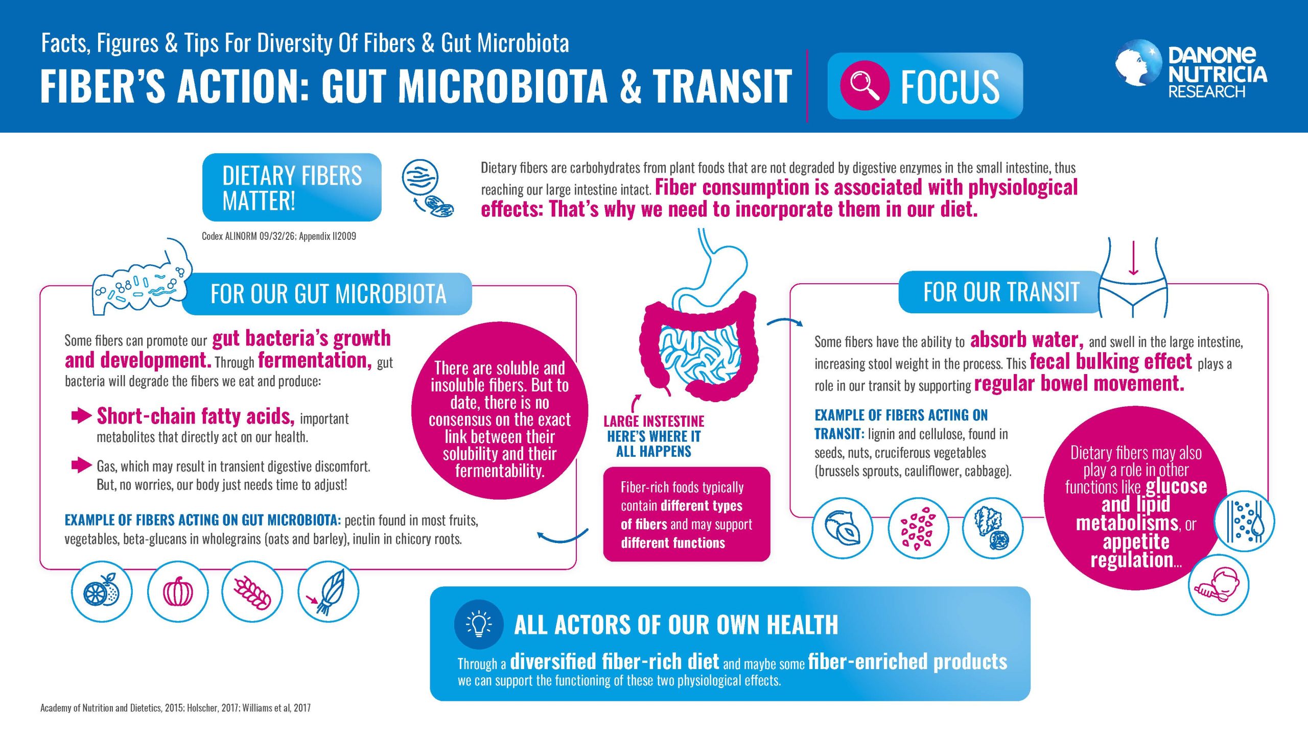 Diversity Of Fibers And Microbiota Danone Research Innovation